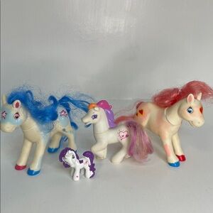 Vintage Pony Toy Set